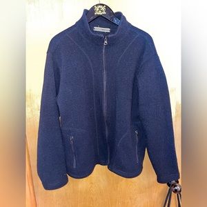 Rough | vintage black Full Zip Fleece Jacket